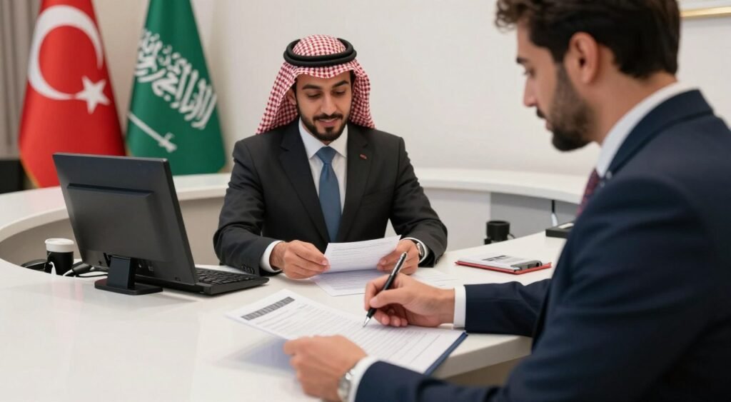 استخراج تأشيرة تركيا من السعودية