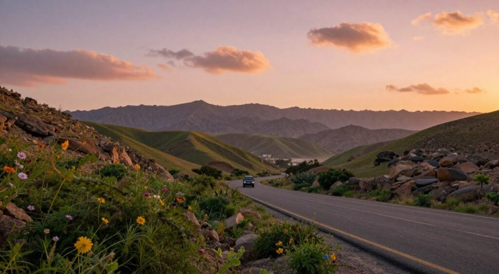 تجربة الطريق البري إلى صلالة