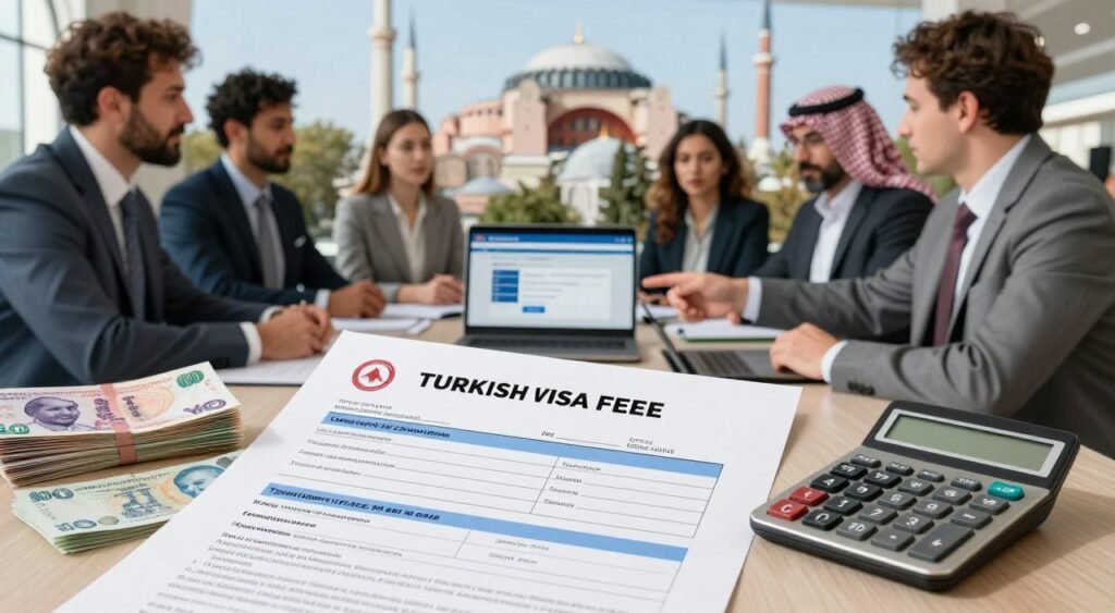 رسوم تأشيرة تركيا للسعوديين