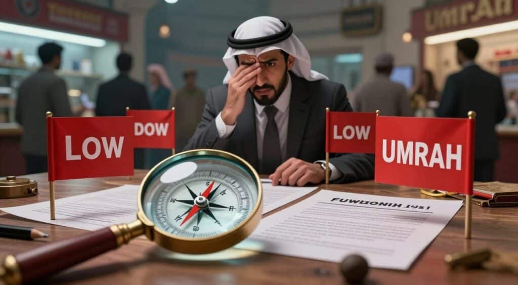 علامات الخطر في شركات العمرة علامات الخطر في شركات العمرة