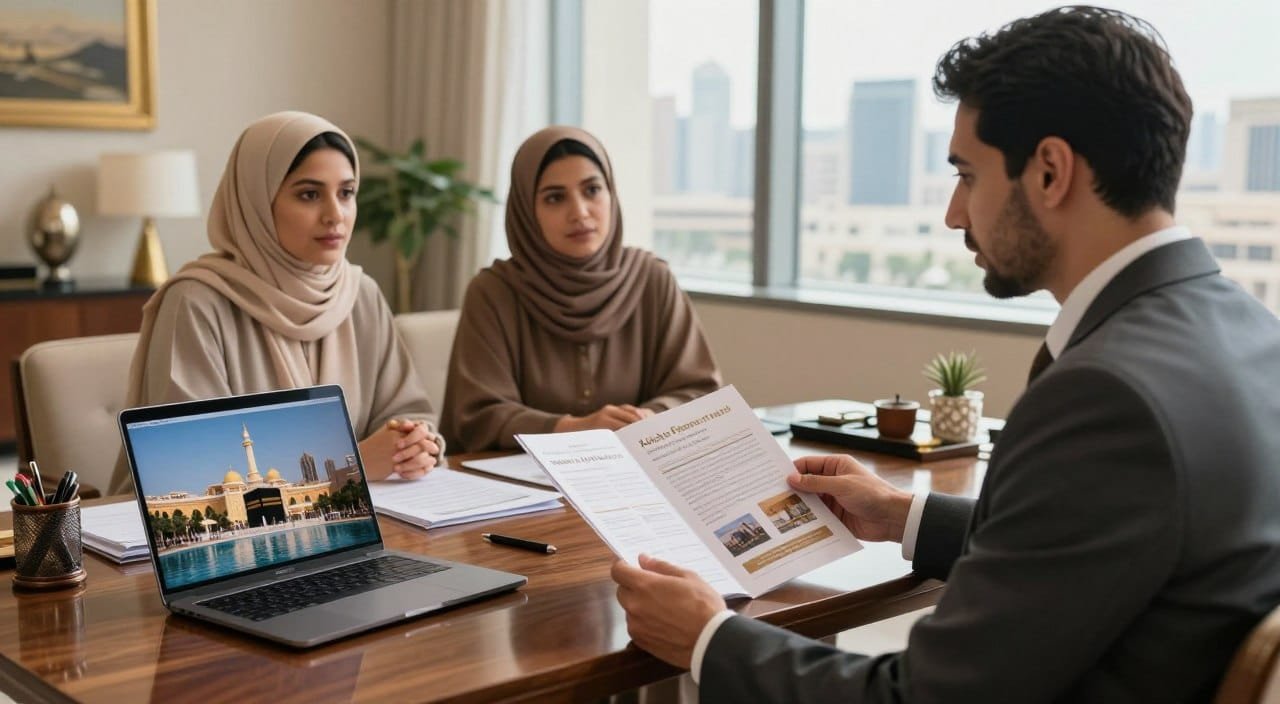 كيف تتحقق من شركة عمرة فاخرة قبل دفع العربون