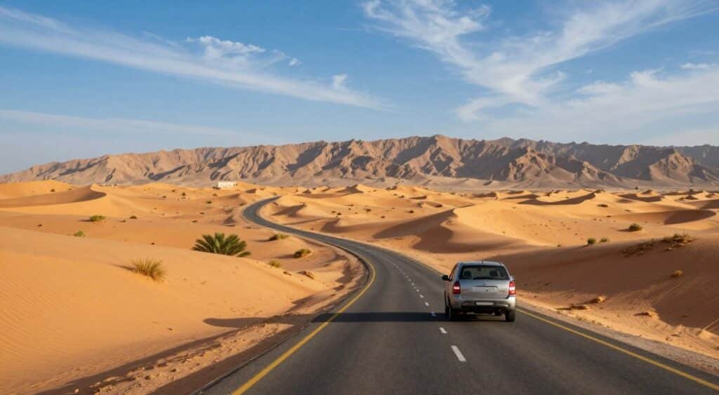 مسافة صلالة من مسقط